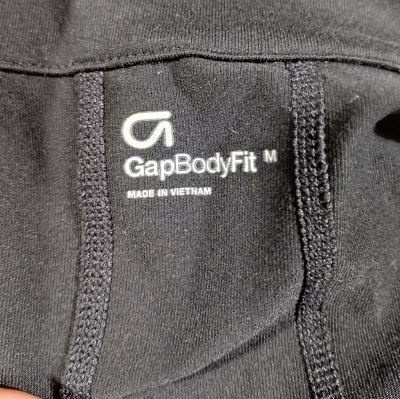 Gap BodyFit Long sleeve Athletic Jacket Black zip up - Picture 9 of 16